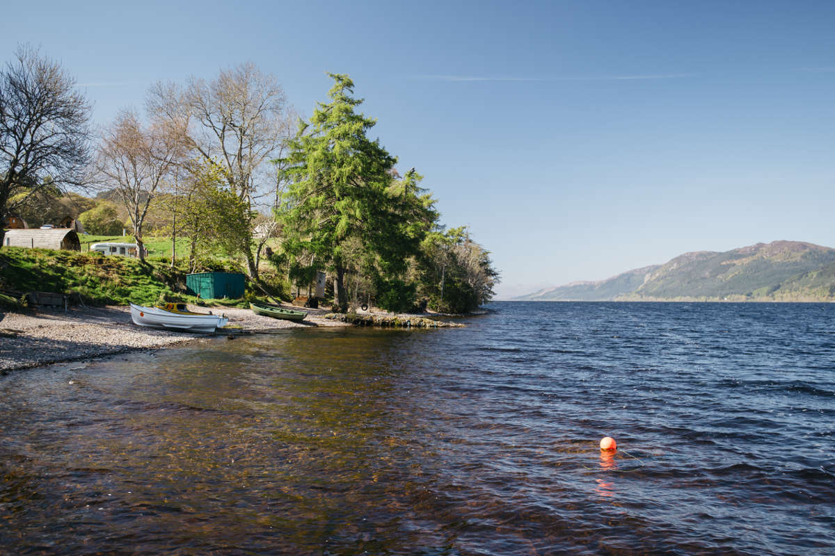 Loch Ness Shores Campsite and Glamping Pods Visit Inverness Loch Ness